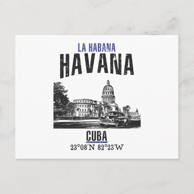 Havanna Vykort (Framsida)