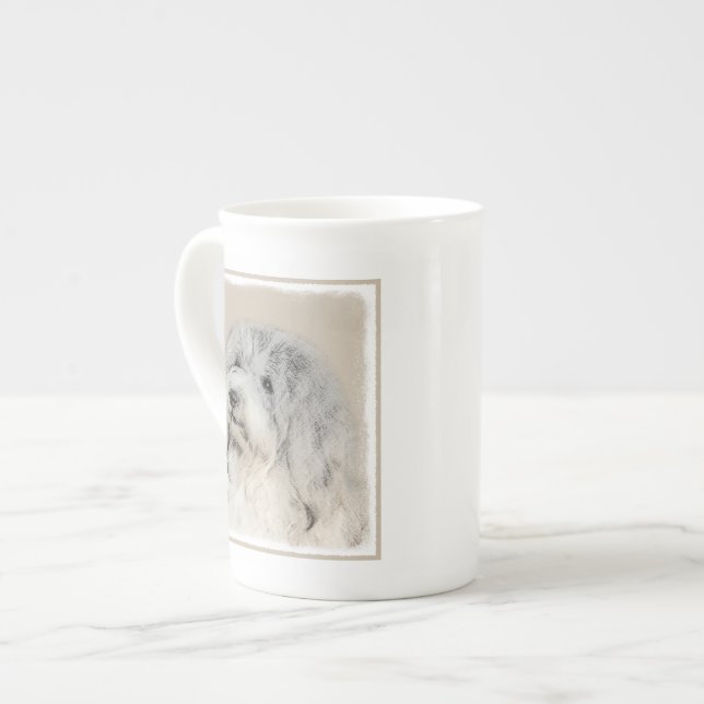 Havansk (Guld Sable) färgning - Originalkonst av H Benporslin Mugg (Framsida vänster)