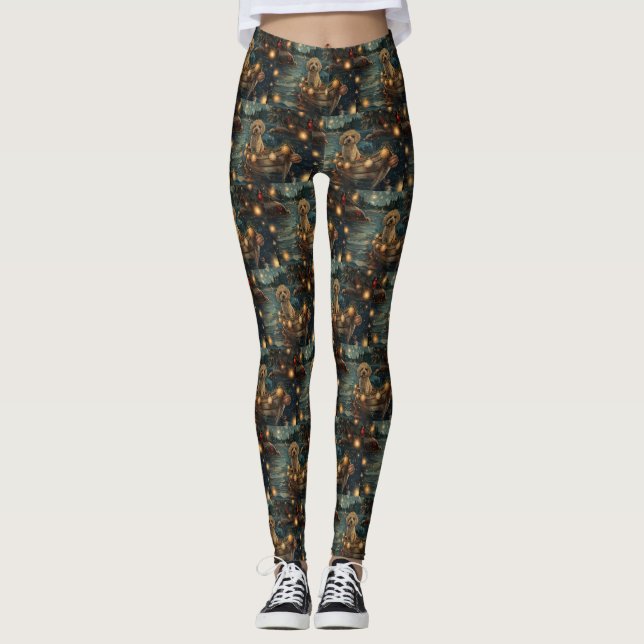 Havansk julfestsresa leggings (Framsida)