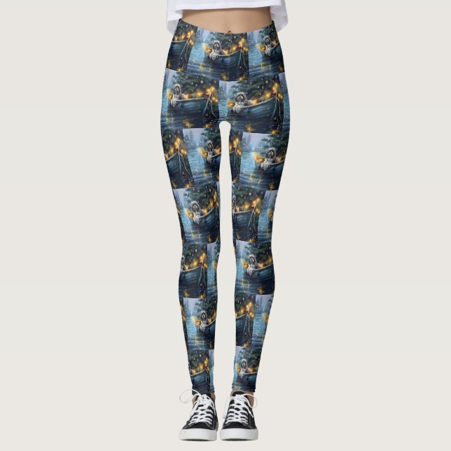 Havansk julfestsresa leggings (Framsida)