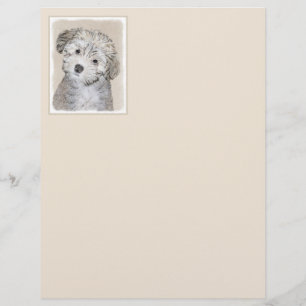 Havansk marionettmålning - Cute Original Hund Art