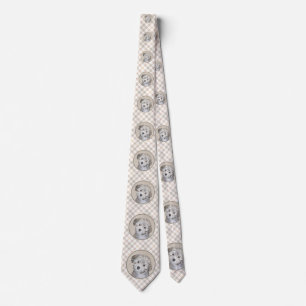 Havansk marionettmålning - Cute Original Hund Art Slips