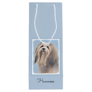 Havanska (Silver) målning - Cute Original Hund Art