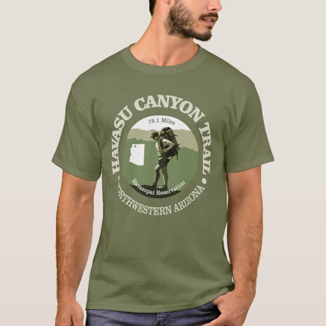 Havasu Canyon Trail (O) T Shirt (Framsida)