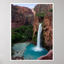 Havasu Falls Arizona Reseposter Poster