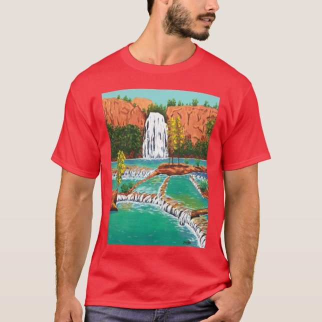 Havasu Falls Art T Shirt (Framsida)