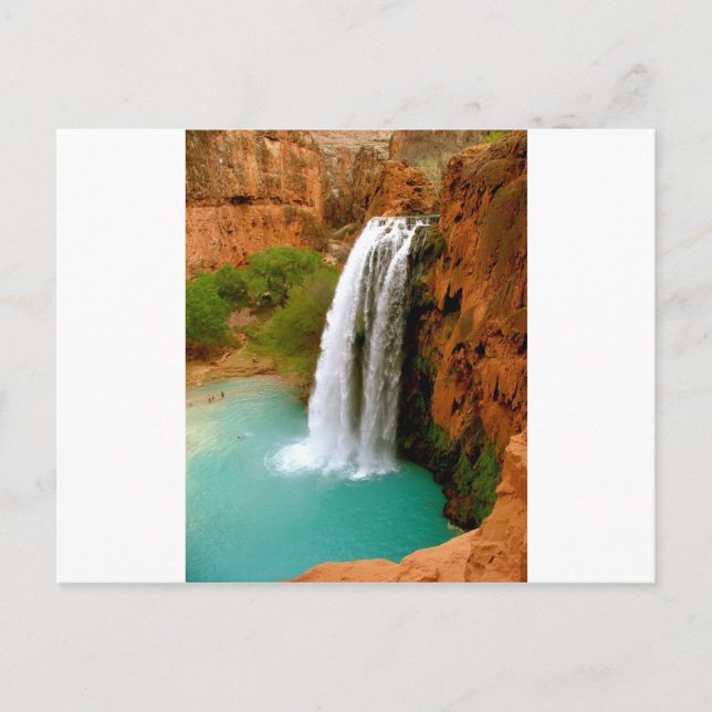Havasu Falls Vykort (Framsida)