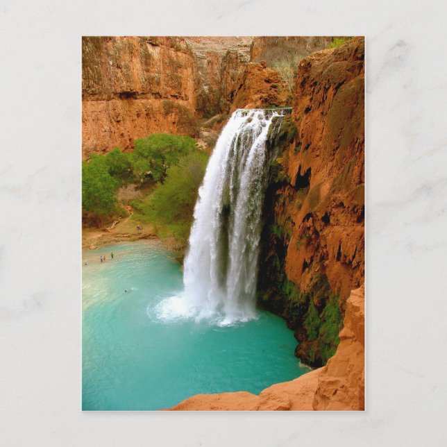 Havasu Falls Vykort (Framsida)