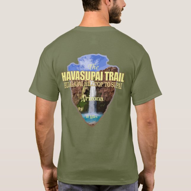 Havasupai-spår (pilspets) t shirt (Baksida)