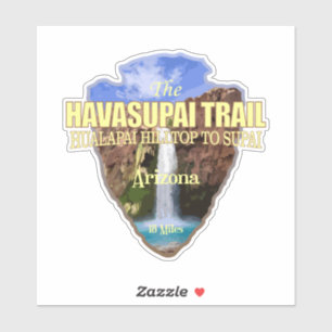 Havasupai Trail (pilhuvud) Klistermärken