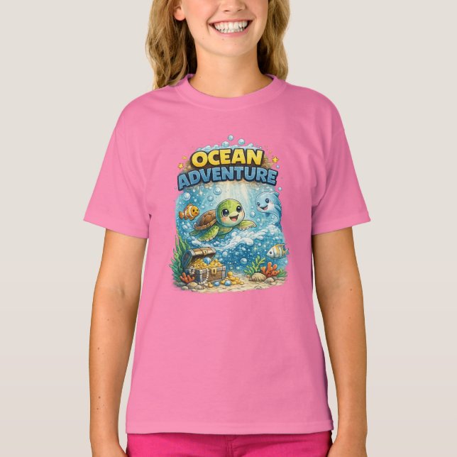 Haväventyr T Shirt (Framsida)