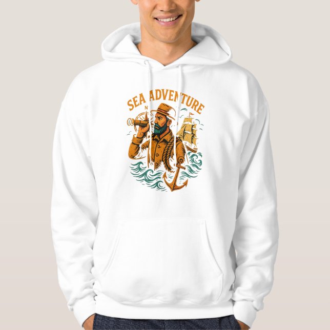 Haväventyrs hoodie (Framsida)