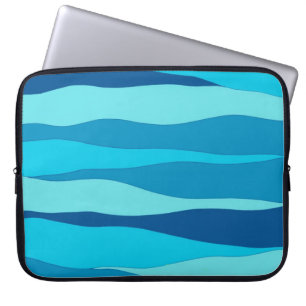 Havblått 15" laptop sleeve