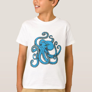 Havblåttbläckfisk T-shirt