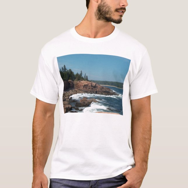 Havdrev i Acadia 4 Tee Shirt (Framsida)