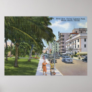 Havdrev, Miami Beach vintage Poster