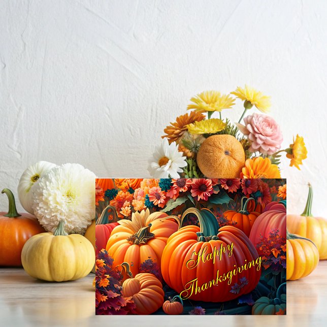 Have a beautiful Thanksgiving! Kort (Skapare uppladdad)