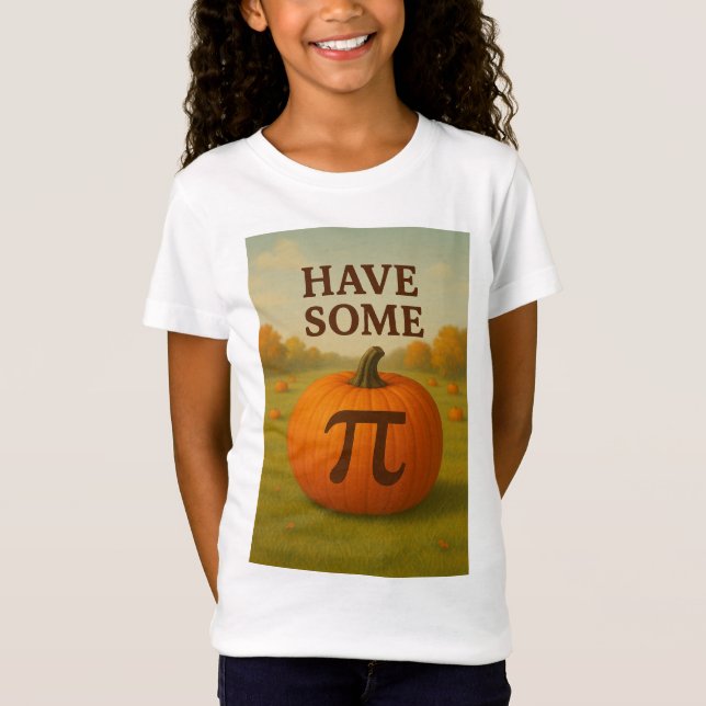Have Some Pumpkin Pi T-Shirt (Framsida)