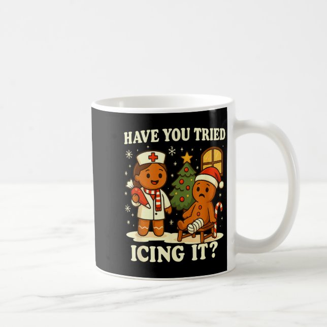 Have You Tried Icing It Gingerbread Christmas  Kaffemugg (Höger)