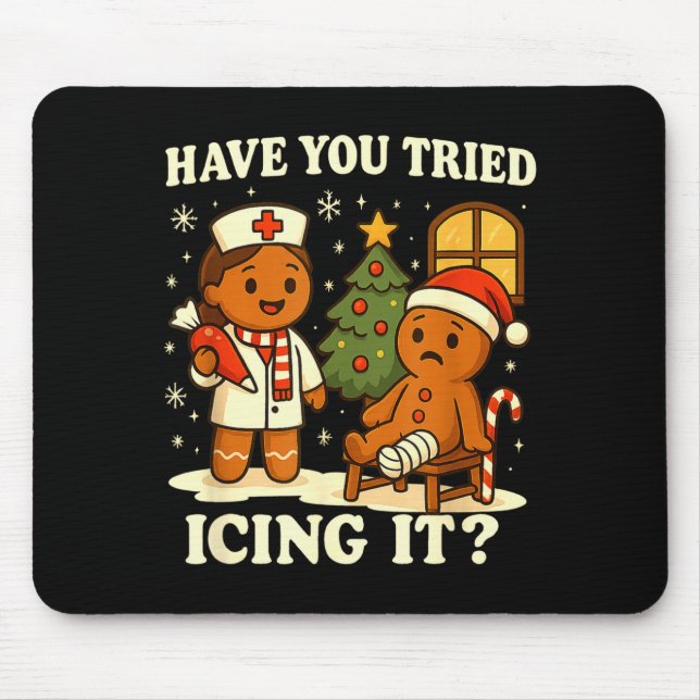 Have You Tried Icing It Gingerbread Christmas  Musmatta (Framsidan)