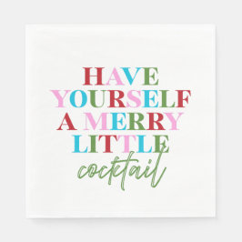 Have Yourself A Merry Little Cocktail Bachelorette Pappersservett