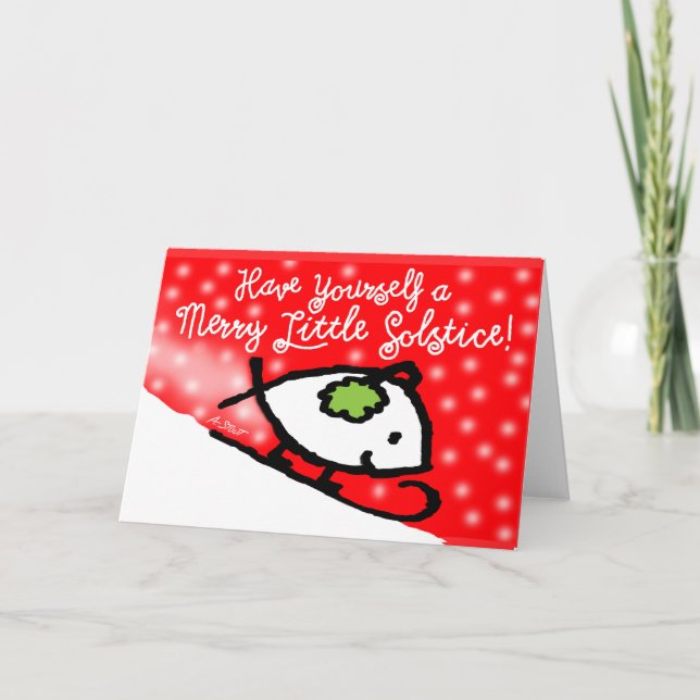 Have Yourself a Merry Little Solstice! - Kort (Framsida)