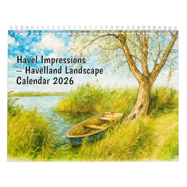 Havel Intryck – 2026 Havelland Landskaps Kalender (Omslag)