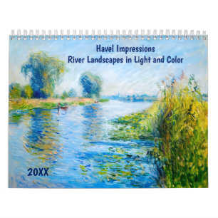Havel-intryck – Flodlandskap i ljus och Kalender