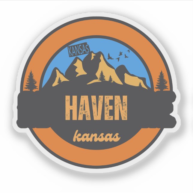 Haven, Kansas Klistermärken (Framsida)
