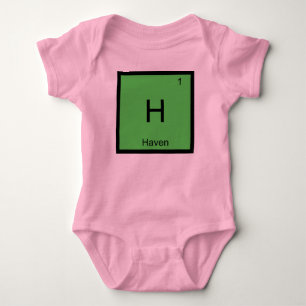 Haven Namn kemi Inslag Periodic Bord T Shirt