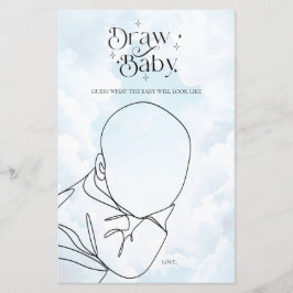 Haven Sent Baby Shower Game Draw Baby