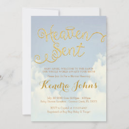 Haven Sent Baby Shower-inbjudan Inbjudningar