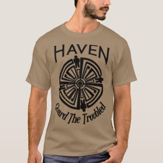 Haven Troubled Tattoo Black Logotyp T Shirt