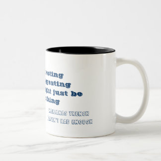 Haven't had enough lyrics mug Två-Tonad mugg