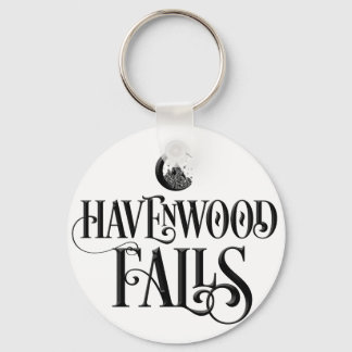Havenwood Falls Namnteckning - Black Nyckelring