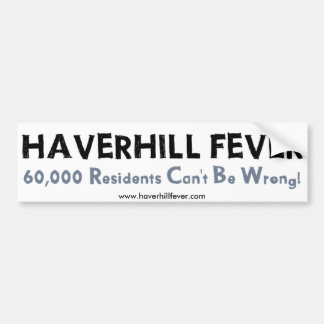 Haverhill feberbildekal bildekal