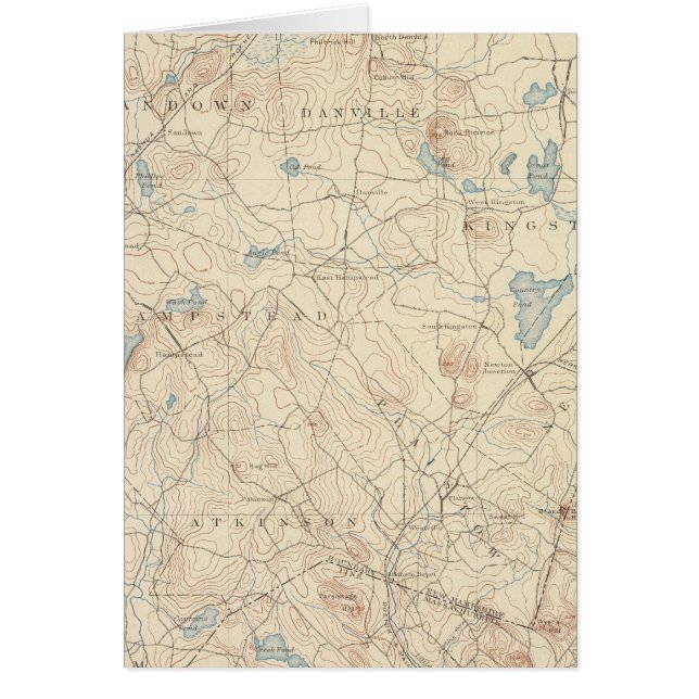 Haverhill, Massachusetts Hälsningskort (Framsidan)