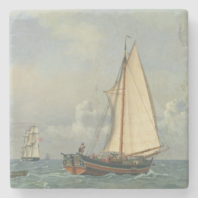 Havet, 1831 underlägg sten (Framsidan)