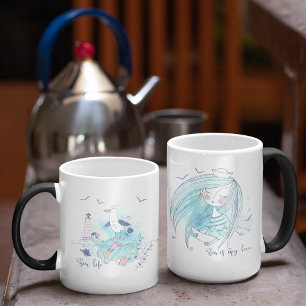 Havet är mitt Kärlek Magisk Mugg