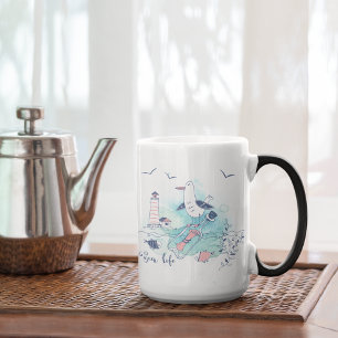 Havet är mitt Kärlek Magisk Mugg