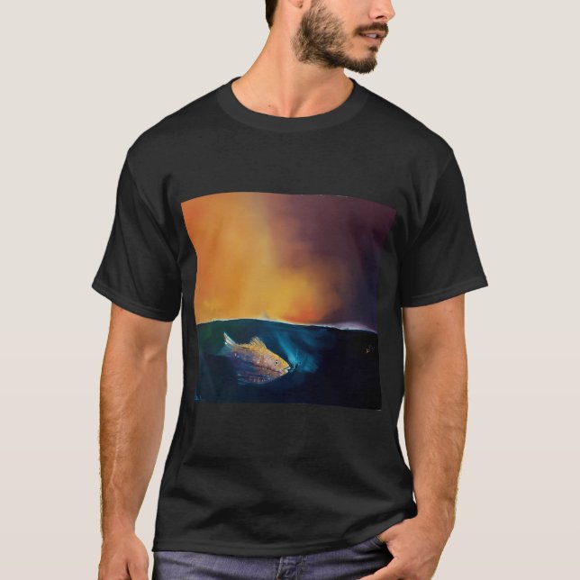 Havet Blir Hennes T Shirt (Framsida)