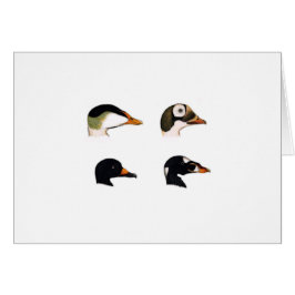 Havet duckar logotypen hälsningskort