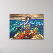 Havet Harmony - Om Canvas Painting
