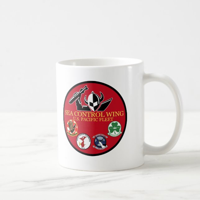 Havet kontrollerar flotta VS-21 VS-33 VS-35 VS-41 Kaffemugg (Höger)