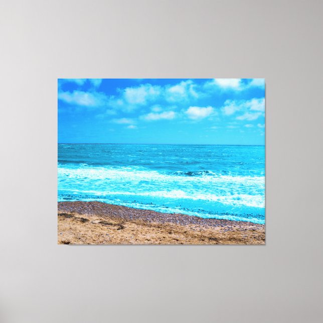 Havet och havet canvastryck (Framsida)