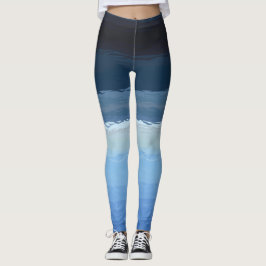 Havet och himlar - Kerteminde 4 Leggings