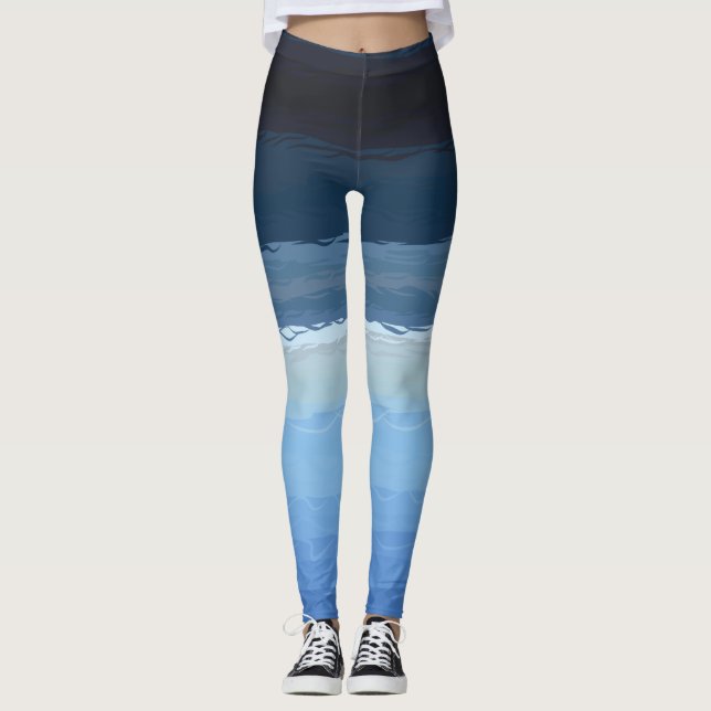 Havet och himlar - Kerteminde 4 Leggings (Framsida)