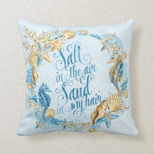 Havet och mönster kudde