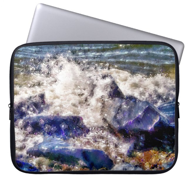 HAVET OCH STEN LAPTOP SLEEVE (Framsidan)