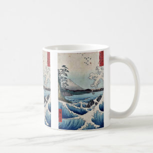 Havet på det Satta Suruga landskapet vid Ando, Kaffemugg